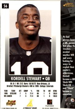 1996 Action Packed - Artist's Proofs #56 Kordell Stewart Back