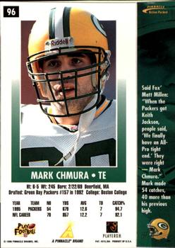 1996 Action Packed - Artist's Proofs #96 Mark Chmura Back
