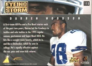 1996 Action Packed - Artist's Proofs #115 Darren Woodson Back