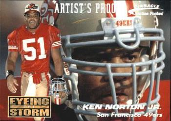 1996 Action Packed - Artist's Proofs #122 Ken Norton Jr. Front