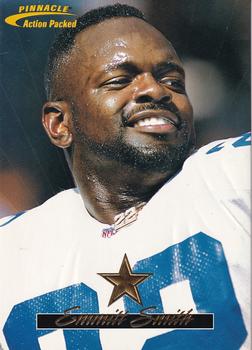 1996 Action Packed - Jumbos #1 Emmitt Smith Front