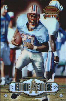 1996 Bowman's Best - Best Bets Refractors #BB4 Eddie George Front