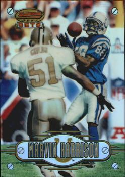 1996 Bowman's Best - Best Bets Refractors #BB7 Marvin Harrison Front