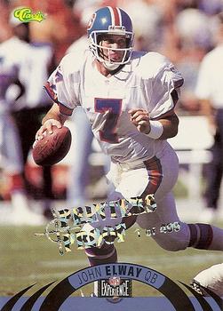 1996 Classic NFL Experience - Printer's Proofs #20 John Elway Front