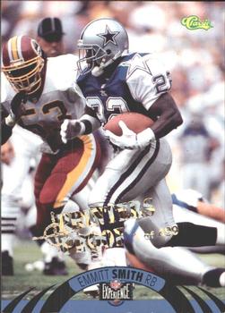 1996 Classic NFL Experience - Printer's Proofs #1 Emmitt Smith Front