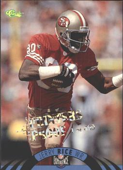 1996 Classic NFL Experience - Printer's Proofs #2 Jerry Rice Front