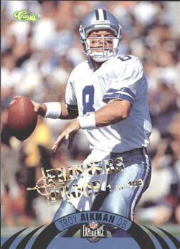 1996 Classic NFL Experience - Printer's Proofs #8 Troy Aikman Front