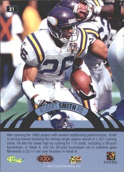 1996 Classic NFL Experience - Printer's Proofs #21 Robert Smith Back