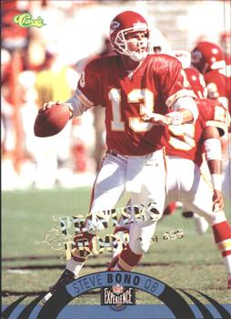 1996 Classic NFL Experience - Printer's Proofs #22 Steve Bono Front