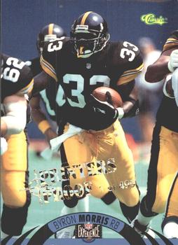 1996 Classic NFL Experience - Printer's Proofs #23 Byron Morris Front