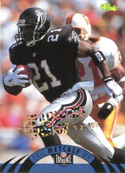1996 Classic NFL Experience - Printer's Proofs #53 Eric Metcalf Front