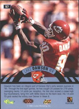 1996 Classic NFL Experience - Printer's Proofs #57 Lake Dawson Back