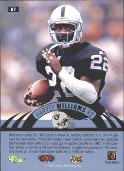 1996 Classic NFL Experience - Printer's Proofs #67 Harvey Williams Back