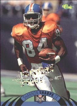1996 Classic NFL Experience - Printer's Proofs #91 Shannon Sharpe Front