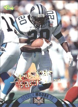 1996 Classic NFL Experience - Printer's Proofs #103 Derrick Moore Front