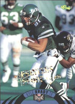 1996 Classic NFL Experience - Printer's Proofs #114 Kyle Brady Front