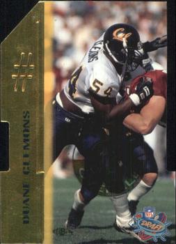 1996 Classic NFL Rookies - #1 Draft Picks #16 Duane Clemons Front