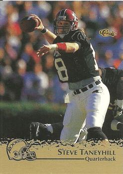 1996 Classic NFL Rookies - Gold #36 Steve Taneyhill Front