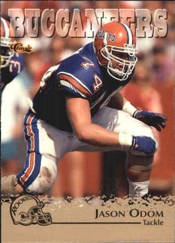 1996 Classic NFL Rookies - Gold #46 Jason Odom Front