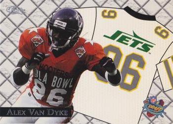 1996 Classic NFL Rookies - Home Jersey #HJ23 Alex Van Dyke Front