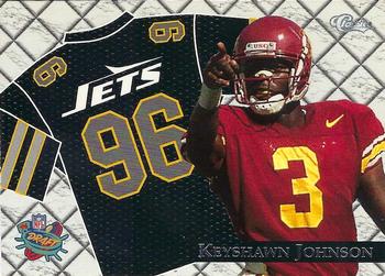 1996 Classic NFL Rookies - Road Jersey #RJ1 Keyshawn Johnson Front