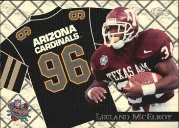 1996 Classic NFL Rookies - Road Jersey #RJ10 Leeland McElroy Front