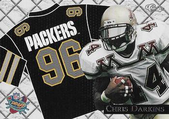1996 Classic NFL Rookies - Road Jersey #RJ17 Chris Darkins Front
