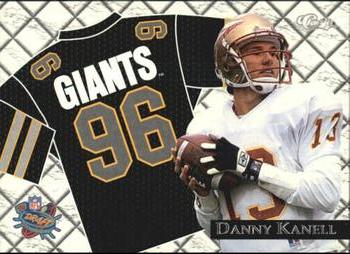 1996 Classic NFL Rookies - Road Jersey #RJ19 Danny Kanell Front