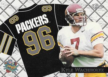 1996 Classic NFL Rookies - Road Jersey #RJ22 Kyle Wachholtz Front