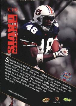 1996 Classic NFL Rookies - Rookie of the Year Contenders #C10 Stephen Davis Back