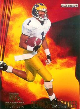 1994 Fleer - NFL Prospects #3 Derrick Alexander Front