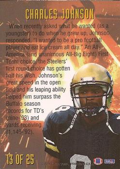 1994 Fleer - NFL Prospects #13 Charles Johnson Back