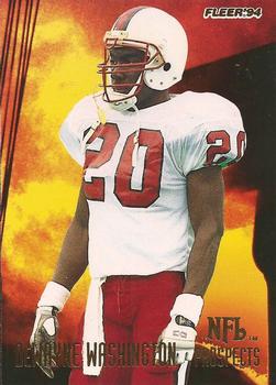 1994 Fleer - NFL Prospects #24 Dewayne Washington Front