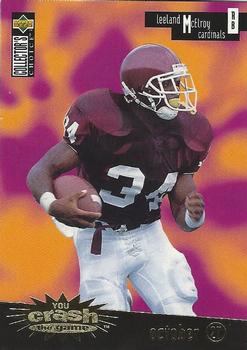 1996 Collector's Choice - You Crash the Game Gold #CG28 Leeland McElroy Front