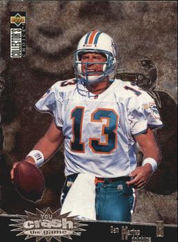 1996 Collector's Choice - You Crash the Game Silver Exchange #1 Dan Marino Front