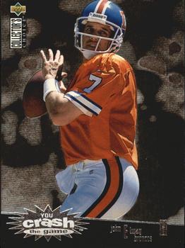 1996 Collector's Choice - You Crash the Game Silver Exchange #2 John Elway Front