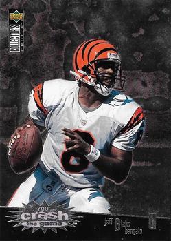 1996 Collector's Choice - You Crash the Game Silver Exchange #3 Jeff Blake Front