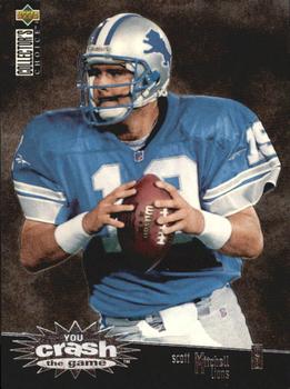 1996 Collector's Choice - You Crash the Game Silver Exchange #8 Scott Mitchell Front