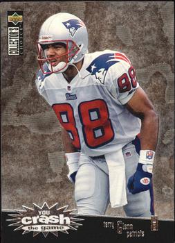 1996 Collector's Choice - You Crash the Game Silver Exchange #20 Terry Glenn Front