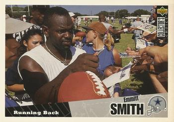 1996 Collector's Choice - Jumbos 5x7 #S 2 Emmitt Smith Front