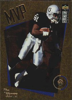 1996 Collector's Choice - MVPs Gold #M33 Tim Brown Front