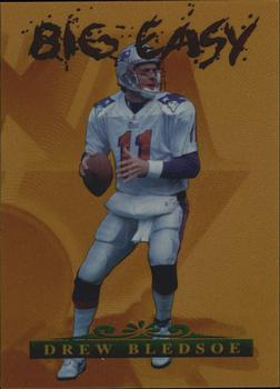 1996 Collector's Edge - Big Easy #12 Drew Bledsoe Front