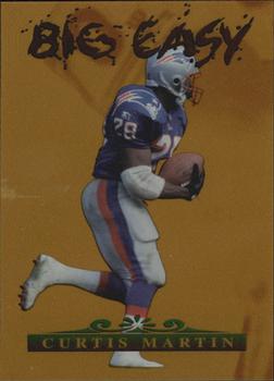 1996 Collector's Edge - Big Easy #13 Curtis Martin Front