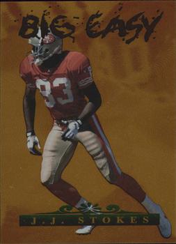 1996 Collector's Edge - Big Easy #14 J.J. Stokes Front