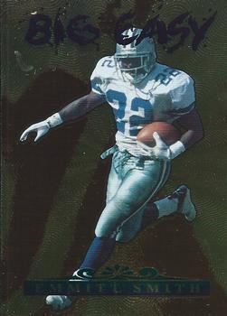 1996 Collector's Edge - Big Easy Gold Foil #5 Emmitt Smith Front