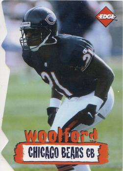 1996 Collector's Edge - Die Cuts #36 Donnell Woolford Front