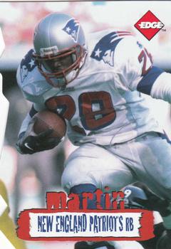 1996 Collector's Edge - Die Cuts #142 Curtis Martin Front