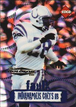 1996 Collector's Edge - Holofoil #100 Marshall Faulk Front