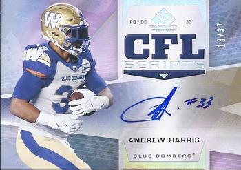 2021 SP Game Used CFL - Scripts #S-AH Andrew Harris Front