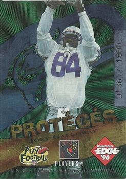 1996 Collector's Edge - Proteges #1 Eric Metcalf / Joey Galloway Back
